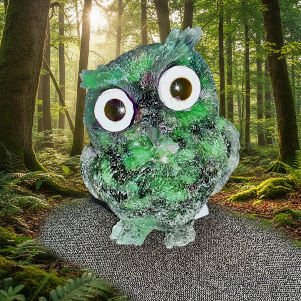 Resin Chip Owl